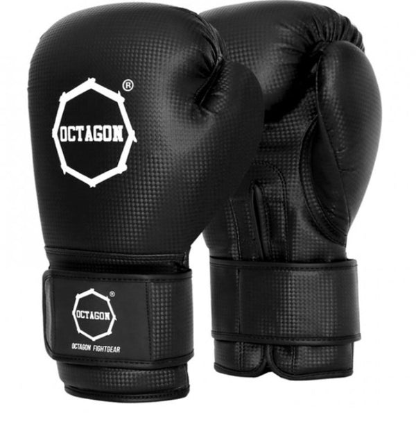 Rekawice bokserskie Octagon KEVLAR black