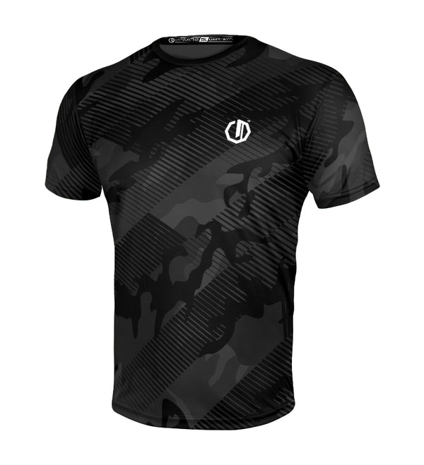 Koszulka sportowa Legion Octagon Black Line Camo