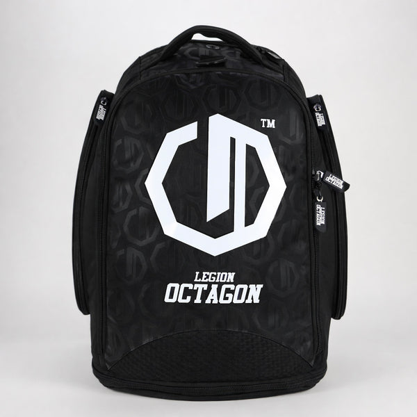 Rugzak / Sporttas Legion Octagon Shadow zwart/wit