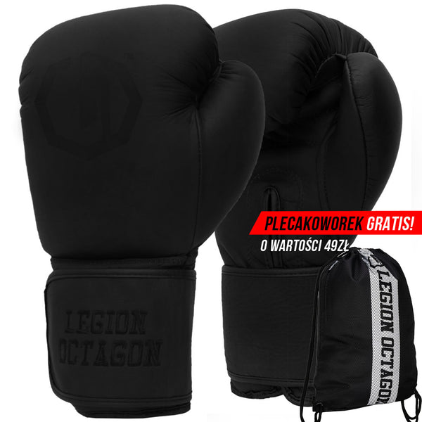 Legion Octagon Giant Boxing Gloves - Black