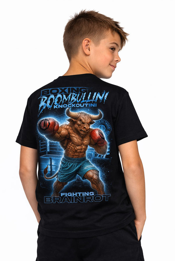 T-shirt dziecięcy Legion Octagon Brainrot Boombullini Knockoutini