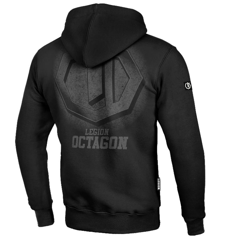 Legion Octagon Hoodie Conquest black/grey