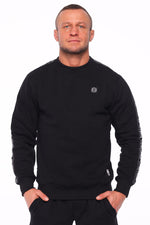 Bluza Octagon Stripe black bez kaptura