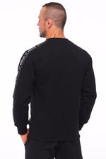 Bluza Octagon Stripe black bez kaptura