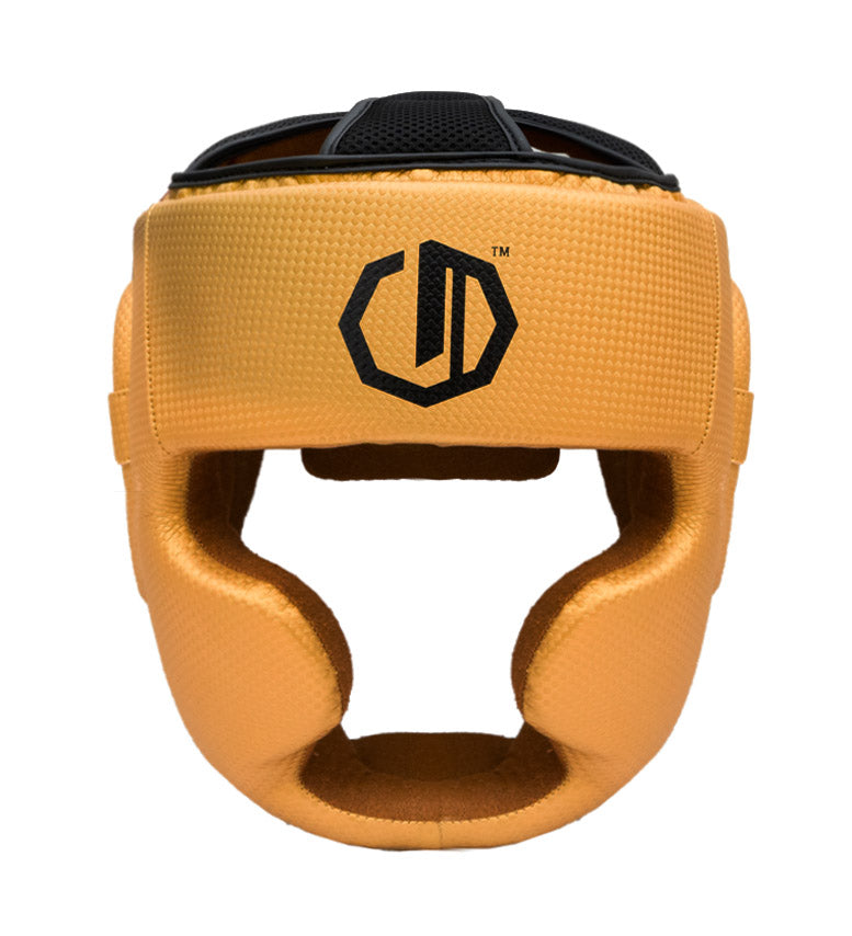 Kask bokserski Legion Octagon Kevlar golden