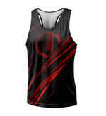 Tank Top sportowy Legion Octagon Escape black/red