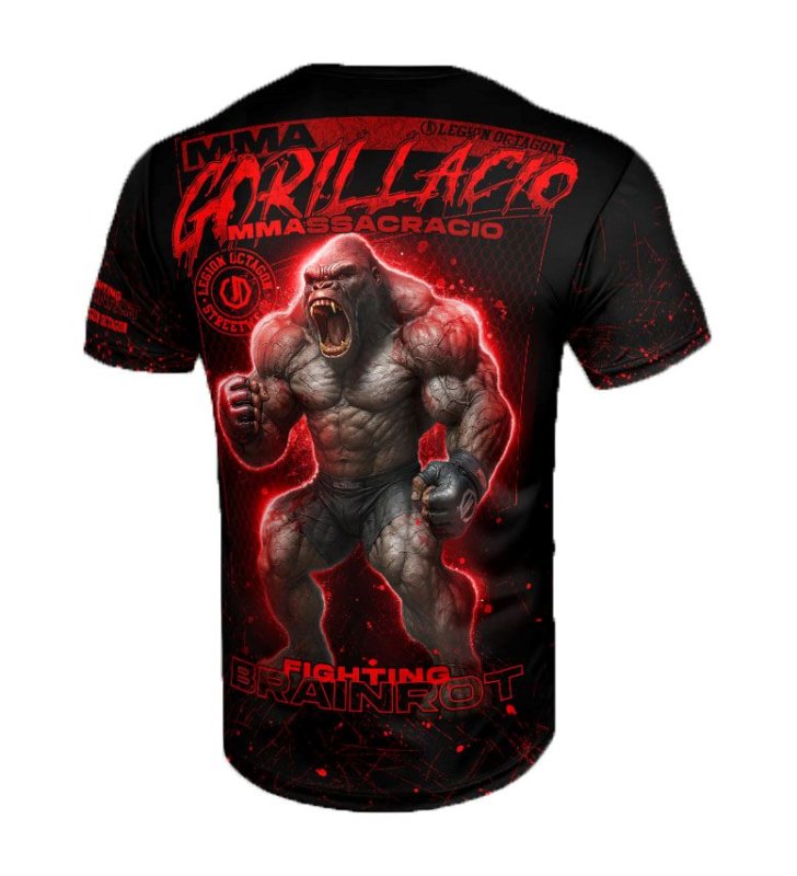 Sport T-shirt Legion Octagon Brainrot Gorillacio MMAssacracio