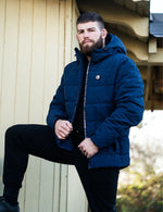 Winterjas Legion Octagon Panama dark navy