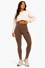 Legging Legion Octagon Ribber bruin