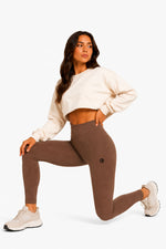 Legging Legion Octagon Ribber bruin