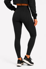 Legging Legion Octagon Ribber zwart