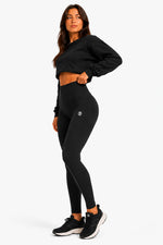 Legging Legion Octagon Ribber zwart