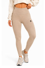 Legging Legion Octagon Ribber beige