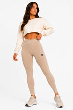 Legging Legion Octagon Ribber beige