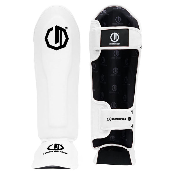 Scheenbeschermers Legion Octagon Kevlar wit
