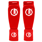 Ochraniacze Legion Octagon piszczel/stopa Basic red