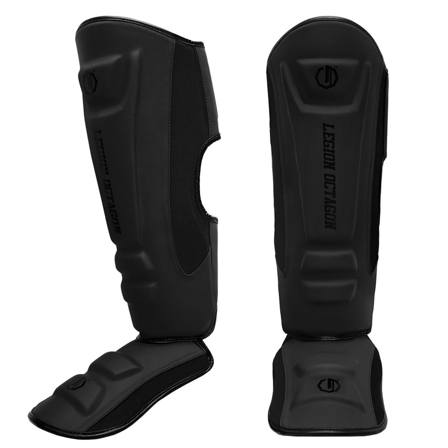 Scheenbeschermers Octagon KEVLAR black