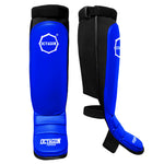 Scheenbeschermers Octagon Tornado Logo blauw