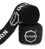 Boksbandages Octagon Supreme Printed/5m zwart/wit