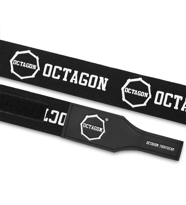 Boksbandages Octagon Supreme Printed/5m zwart/wit