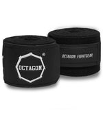 Boksbandages Octagon Supreme Printed/5m zwart/wit