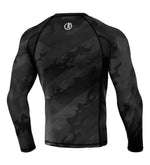 Rashguard Legion Octagon PREMIUM Black Line Camo lange mouw