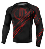 Rashguard Legion Octagon PREMIUM Escape/długi rękaw zwart/rood