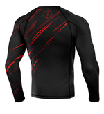 Rashguard Legion Octagon PREMIUM Escape/długi rękaw zwart/rood