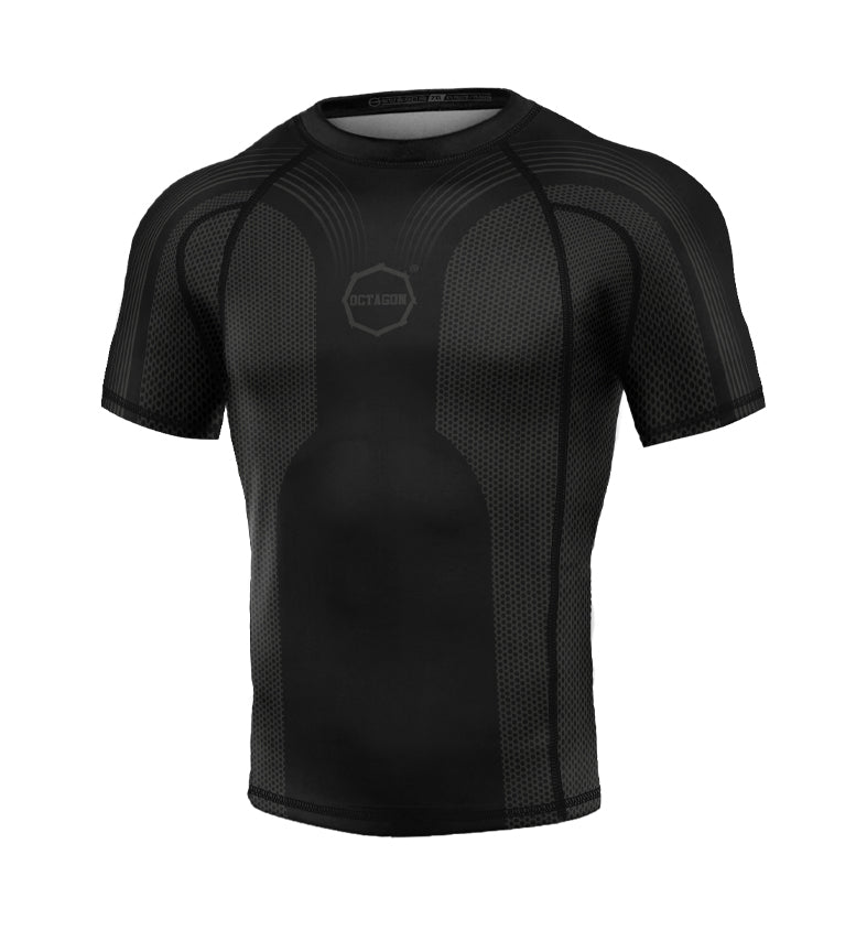 Rashguard Octagon Compression black