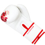 Bokshandschoenen Legion Octagon Flower wit/rood