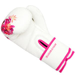 Bokshandschoenen Legion Octagon Flower wit/roze