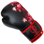 Bokshandschoenen Legion Octagon Flower zwart/rood