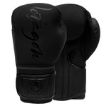 Bokshandschoenen Legion Octagon Script PU mat zwart/zwart
