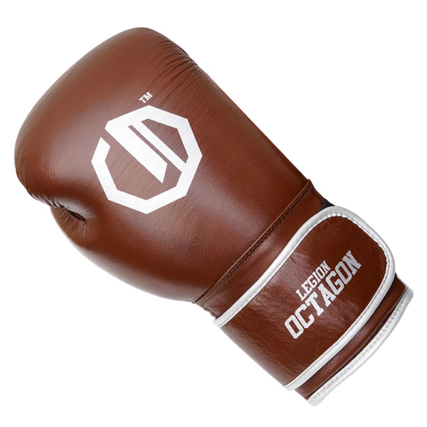 Bokshandschoenen Legion Octagon Limited Edition bruin