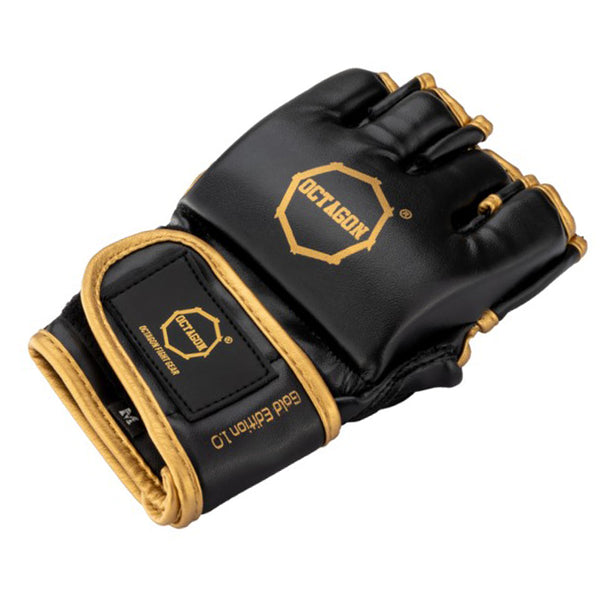 MMA Handschoenen Octagon Edition 1.0 goud/zwart