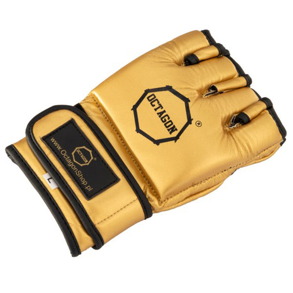 MMA Handschoenen Octagon Edition 1.0 goud/goud