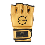 MMA Handschoenen Octagon Edition 1.0 goud/goud