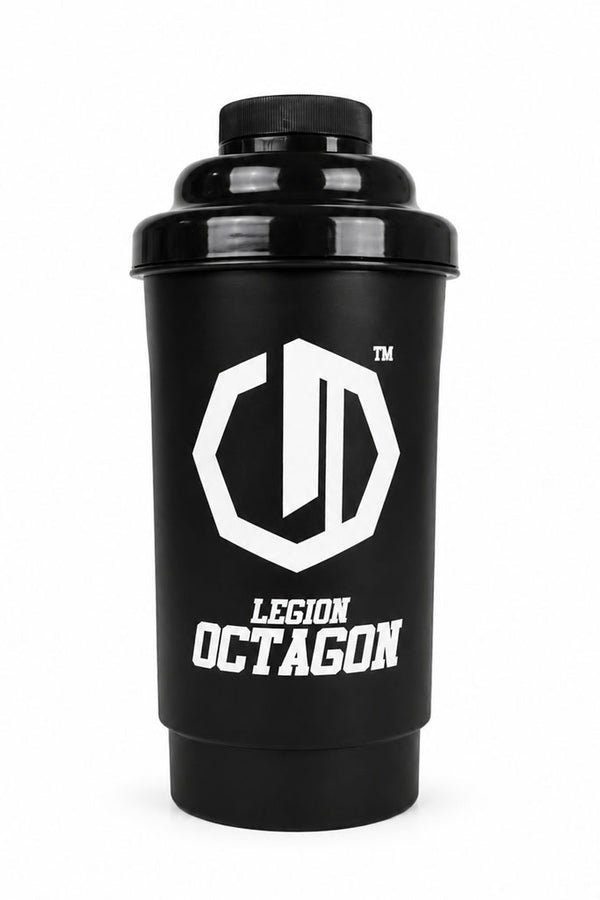 Shaker Legion Octagon 600 ml Black/Black black cup
