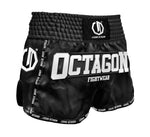 Kickboxing/Muay Thai Shorts Legion Octagon Future PREMIUM black/white