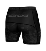 Spodenki kompresyjne Legion Octagon Grunge black/grey
