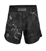 MMA Shorts Octagon Marble Camo grey
