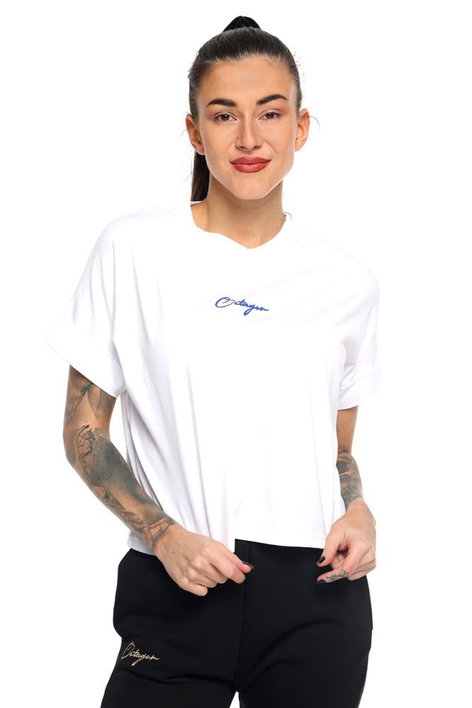 T-shirt Dames Legion Octagon DISCRI white