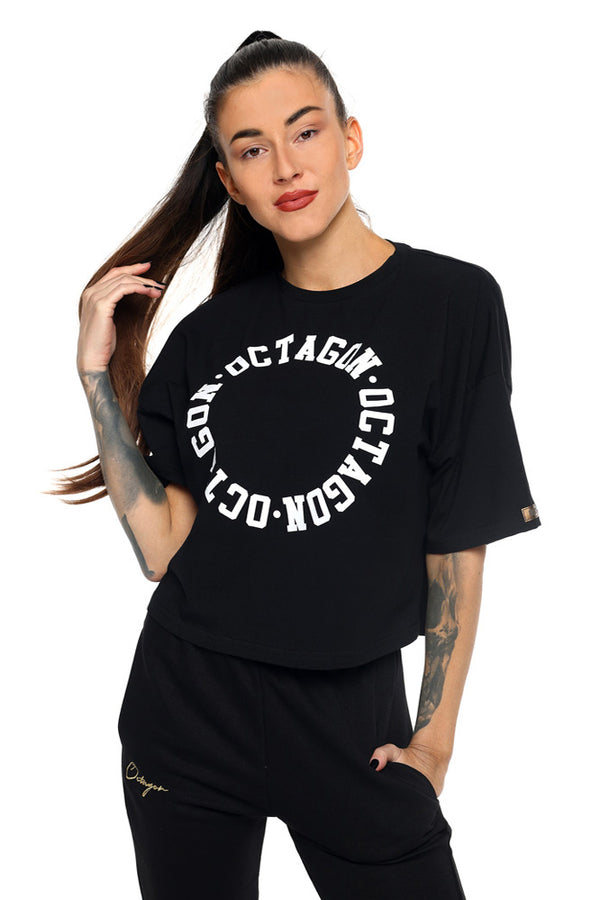 T-shirt Dames Legion Octagon RING black