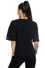 T-shirt Dames Octagon RING zwart