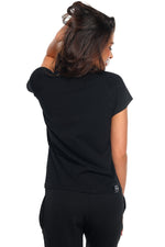 T-shirt Octagon SINCE 2010 zwart