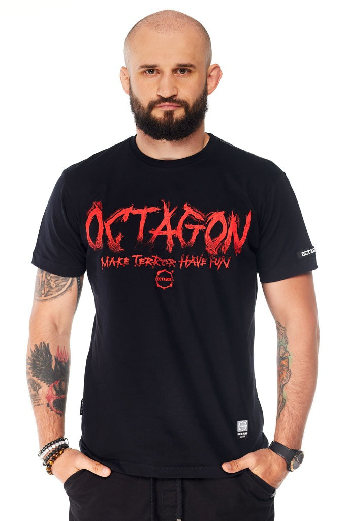 T-shirt Octagon Make Terror