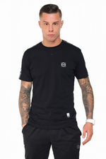 T-shirt Octagon Stripe black/white