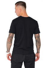 T-shirt Octagon Stripe black/white