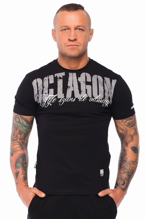 T-shirt Octagon Tyle Szans Ile Odwagi 2 zwart