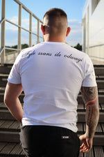 T-shirt Octagon Tyle Szans Ile Odwagi Logo white
